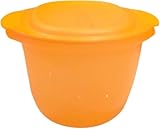 Tupperware Mikrowelle Pasta-Meister 3,0 L orange rund Nudelkocher Pasta Maker