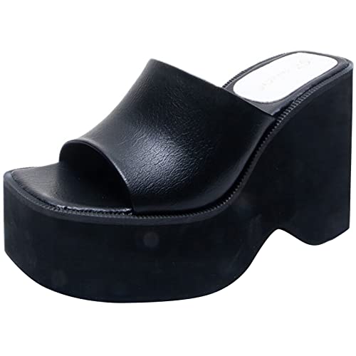 Pantoufles à Plateforme pour Marcher sans Douleur en Talons Hauts
