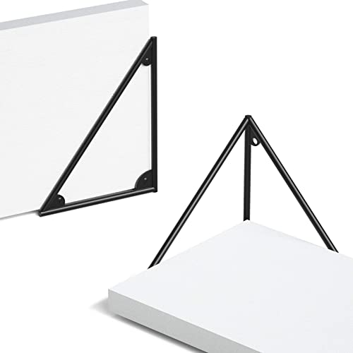 Sriwatana Floating Shelves Wall Mounted, Rustic Wall Shelves For Bedroom, Bathroom, Living Room, Kitchen Set Of 3(White) #TOP5