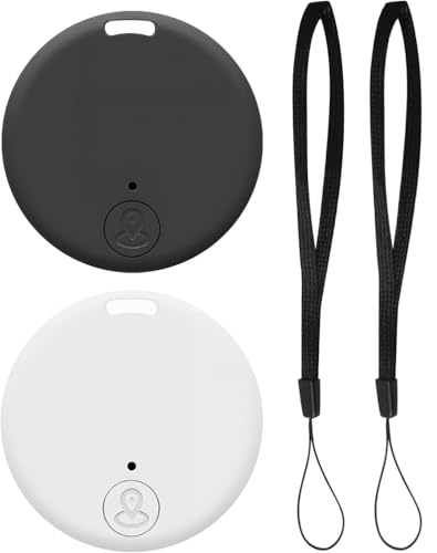 Localizador con GPS y Bluetooth, Compatible con iOS y Android, para rastrear Maletas, Mascotas, Coches y Motos, Bolsos e Incluso Niños. Localizador Portátil con Alarma antirrobo Sonora.