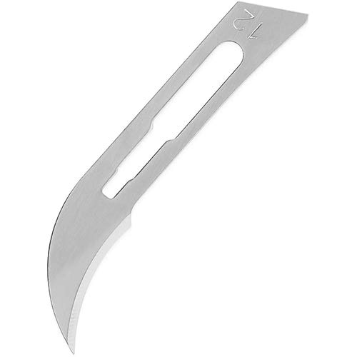 Surgical Blades, Stainless Steel, Sterile #12 | Boxes of 100 Pcs