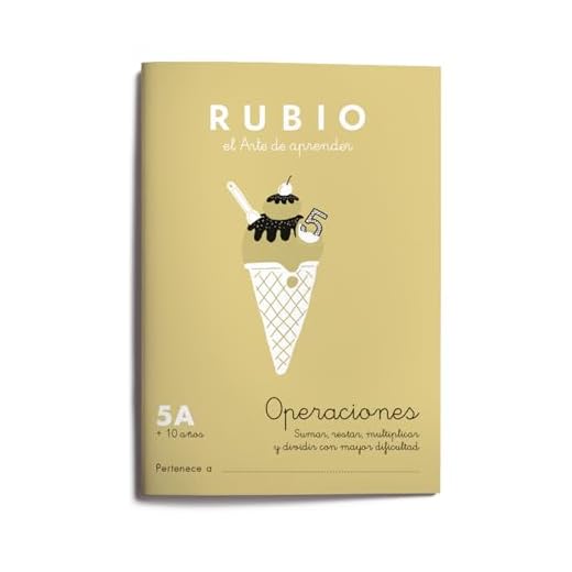 Operaciones 5A RUBIO | Sumar, restar, mutiplicar y dividir por varias cifras