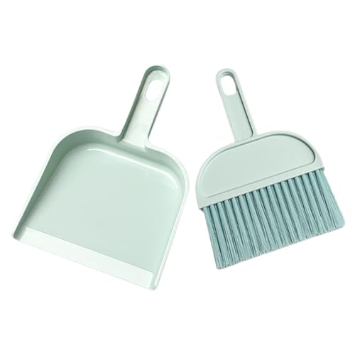 COLLBATH Table Mini Dustpan and Brush Set Easy to Use for Quick Desktop Tidying