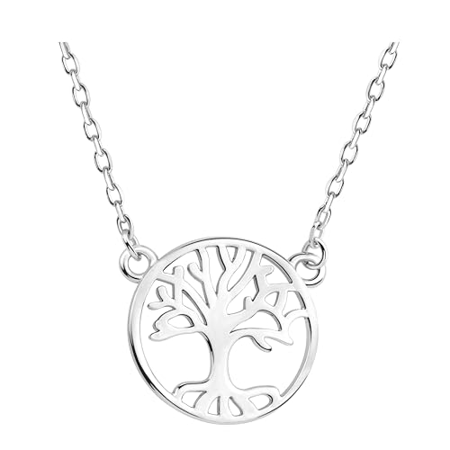 Collier pour Femme Sofia Milani en Argent, le cadeau idéal avec son pendentif Arbre