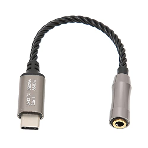 Nutriess Type C3.5mmwbhtH120db 15cm Android PCł̃I[fBIGNXyGX邽߂̃N[O[ (Black)