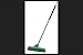 Quickie Bulldozer Indoor/Outdoor Broom 18 in. W x 60 in. L Polypropylene