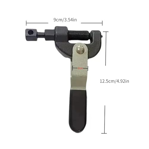 Séparateur de maillon de chaîne pour vélo outil de démontage noir