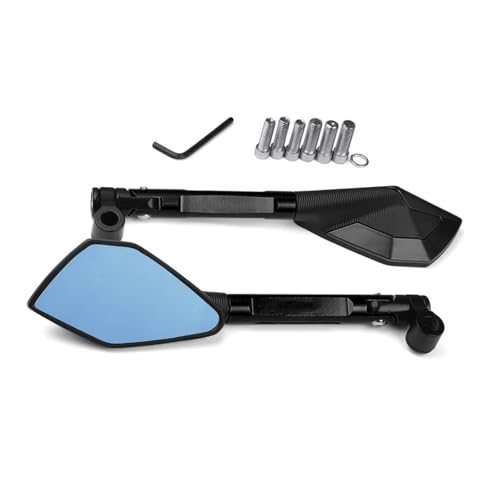 Rétroviseurs de moto pour TMAX 530 560 500 noirs rigides
