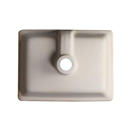 Karamag 15.7"X11.8" 16 Inch Undermount Bathroom Sink Small Rectangle Undermount Sink White Ceramic Under Counter Bathroom Sink thumb #8