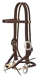 Weaver Leather Justin Dunn Bitless Bridle Oiled Canyon...