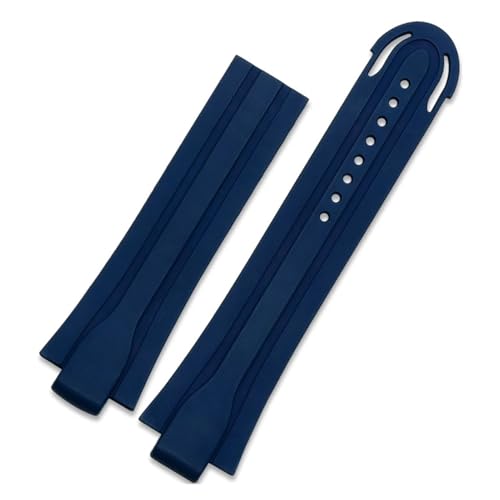 Bracelet montre silicone 24mm compatible ORIS 7740 étanche