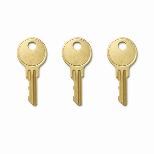 3 Pack 1101X Step Door Keys Compatible with Coleman/Fleetwood Pop-Up Campers from 1965 to May 1997