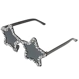 Lunettes de soleil originales : témoignant d’un savoir-faire artisanal, ces lunettes de soleil arborent des décorations scintillantes qui ajoutent une touche d’élégance. lunettes de soleil fantaisie pour adultes