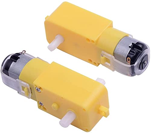 Super Debug 2Pcs Gear Motor Dual Shaft for Smart Car Robot Arduino (Pack of 2) (B09NMJR587) Amazon Price History, Amazon Price Tracker