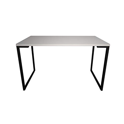 Escrivaninha Porto Siena Móveis Branco/Preto