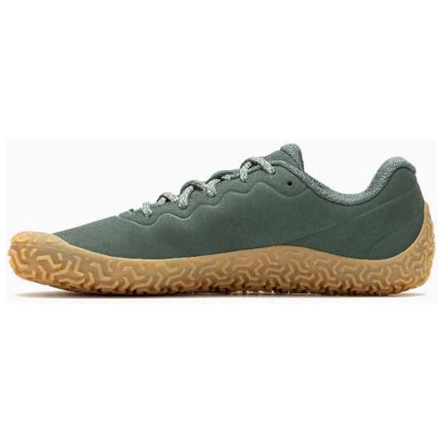 Merrell Merrell Women's Vapor Glove 6 Leather Trail Running Shoe, Forest, 9.5
