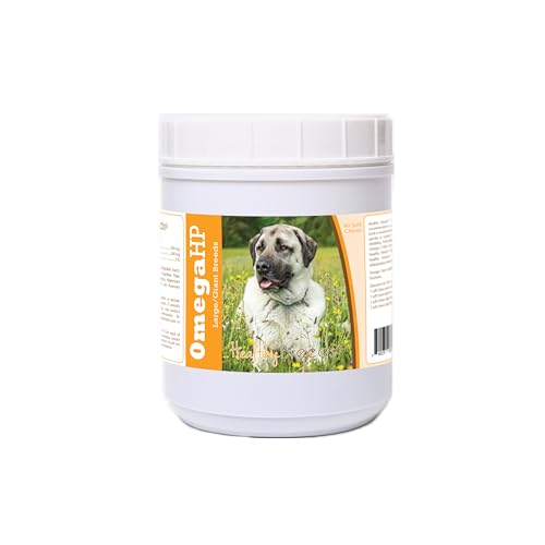 Image of Healthy Breeds Anatolian Shepherd Dog Omega HP Fatty Acid Skin and Coat Support Soft Chews 90 Count