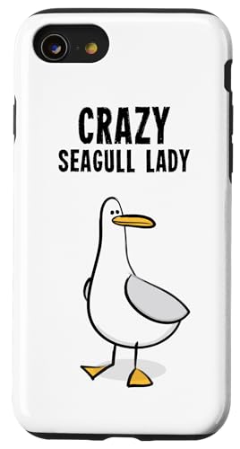 ���f�B�[�X Crazy Seagull Lady �X�}�z�P�[�X iPhone SE (2020) / 7 / 8 �p