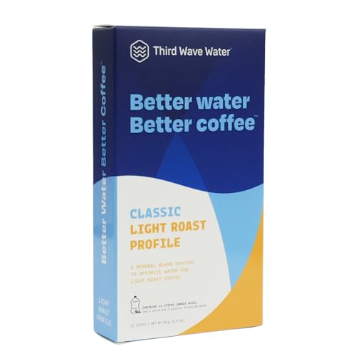 Third Wave Water Mineral Enhanced Flavor Optimizing Coffee Brewing Water,