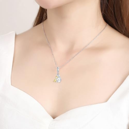 Abalorio de plata 925 versátil para lucir en collares de moda y eventos cotidianos 5