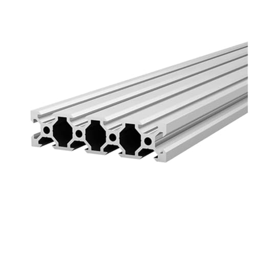 Profilé aluminium 2080 V d'ingénierie supérieure anodisé argent 750mm