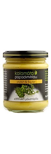 Mostaza mediterránea griega orégano y tomillo 7.05 oz o 7.05oz por Kalamata Papadimitriou