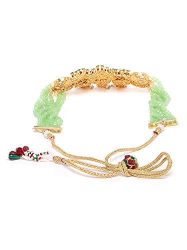 Women's Gold-Plated Ruby Necklace Set, Elegant