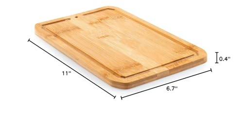 Tabla de cortar pequeña Rakau bambú GSI Outdoors miniatura 5