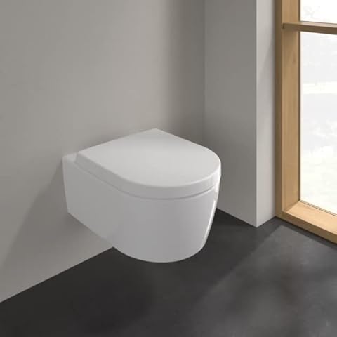 Villeroy & Boch VB5656HR01 Combipack, Keramik, Weiß, 55 Cover