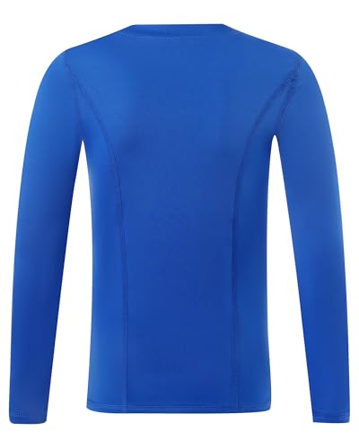Blueleaf Youth Compression Shirt Boys Long Sleeve Athletic Undershirt Kids Quick Dry Base Layer Tops for Football Baseball2
