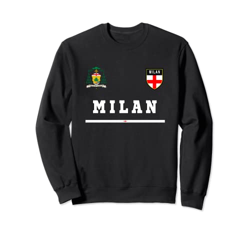 Milan Sport/Calcio Jersey Bandiera Calcio Italia Felpa