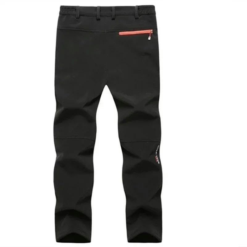 Men's Outdoor Waterproof Hiking Trousers Camping Climbing Skiing Trekking Softshell Fleece Warm Pants4