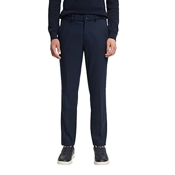 ESPRIT Collection Mix & Match: Kostymbyxor med Birdseye-mönster