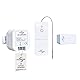 [NEU] PROTECTOR ASK-6030 I Funk-Abluftsteuerung mit batterielosem Kinetik-Fenstersender + Thermo-Ofensender | Fensterkontaktschalter | Einbauvariante