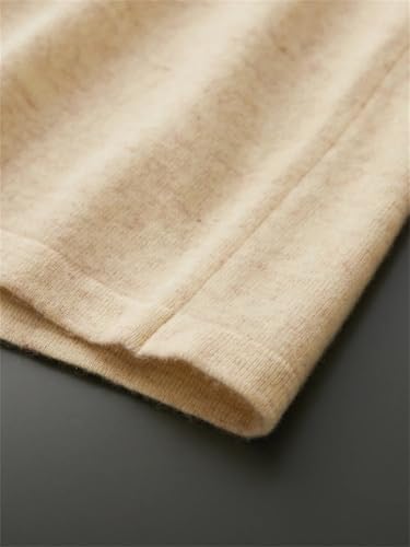 Men's Wool Cardigan Turn Down Collar Solid Casual Cashmere Sweater Merino Wool Knitwear Tops Blue S4