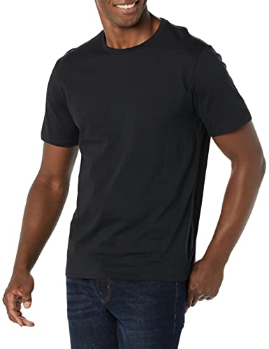 Image of Amazon Essentials Men's Slim-Fit Crewneck Short Sleeve Cotton T-Shirts