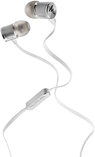 Focal Spark In-Ear Headphones with 3-Button Remote and Microphone (Silver)