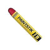 Markal 80222 B Paintstik Solid Paint Ambient Surface Marker, Red (Pack of 12)