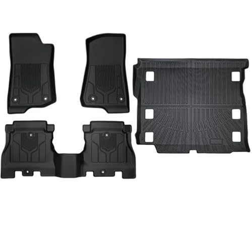 Tapis auto Jeep Wrangler JL 4XE protection coffre tous temps TPE