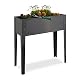 Hochbeet aus Metall mit 4 Beinen von Relaxdays