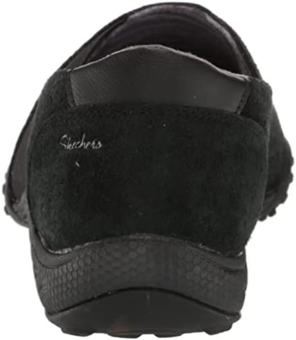 Skechers Sport Women's Women's Breathe Easy-Kindred Loafer, Black, 5 | Image 2