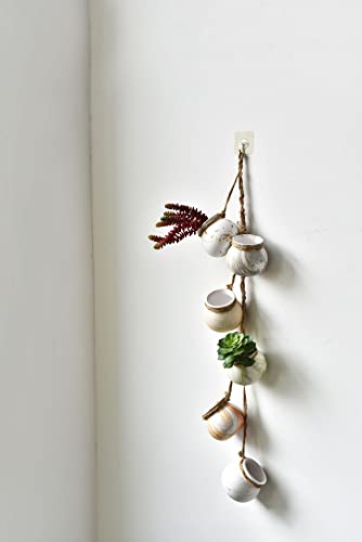 Soujoy SO-HANGINGPLANTERPOT-6P 6 Pack Hanging Succulent Planters thumb #6