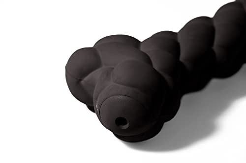 DURATOY Knobbly Bone Hundespielzeug,Langlebiges Kauspielzeug aus Gummi für starke Kauer,Quietschendes interaktives Spielzeug, ungiftig und antiallergen, perfekt für die meisten Hunderassen