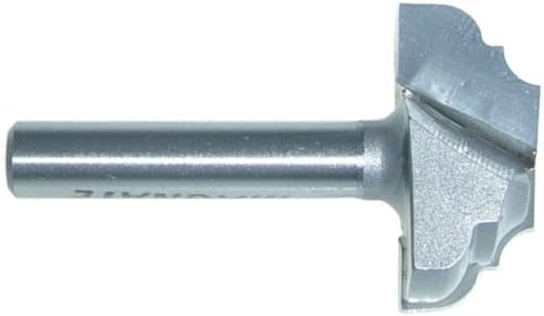 Magnate 3641 Plunge Cove & Bead Carbide Tipped Router Bit - (1/8",1/8") Radius; 7/16" Cutting Height
