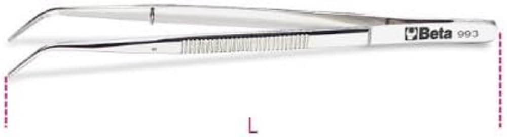Beta Tweezer Spring mm. 145, Silver, 145 mm