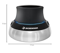 3Dconnexion SpaceMouse Compact (3D-Maus, kabelgebunden, schwarz) – Ansicht 7