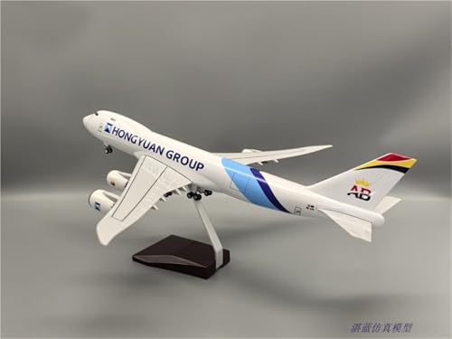 Modelo de avión de carga belga 747-8F para decoración de salones 4