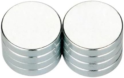 小型円形ネオジム磁石 希土類冷蔵庫用マグネット(15x5mm(50pcs))