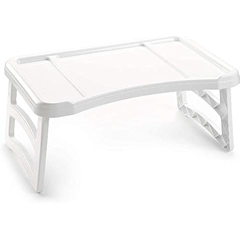 Plastic Forte 1192101 - Bandeja plegable, blanco Cover