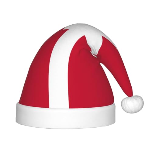 WZYCWB Dänische Flagge Weihnachten Kinder Hüte, Neujahrsfeier...